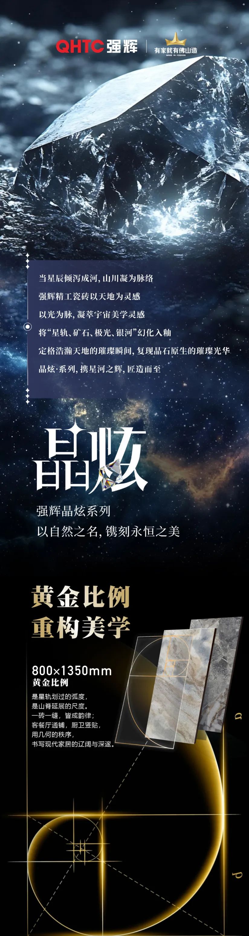 黃金比例，重構(gòu)美學(xué) | 強輝全新800×1350mm規(guī)格新品即將重磅上市！